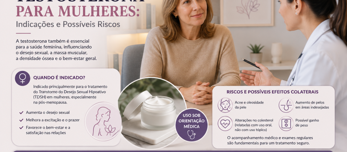 Creme de Testosterona para Mulheres_ Indicações e Possíveis Riscos